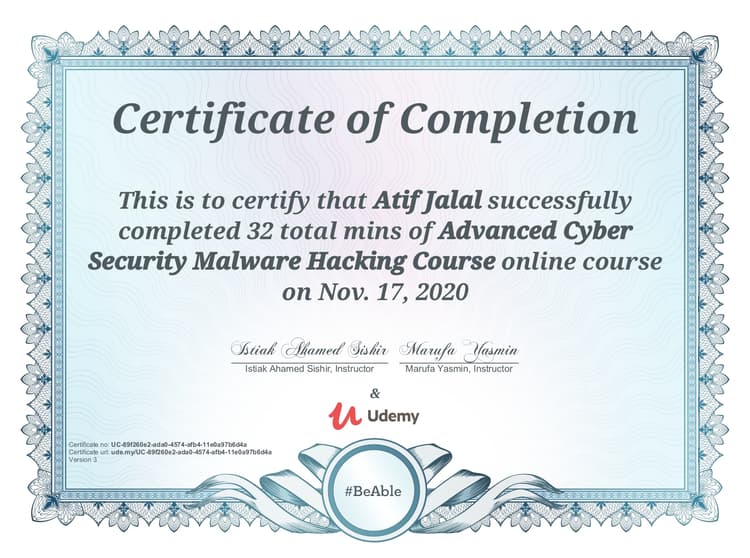 Advanced Cyber Security Malware Hacking Course